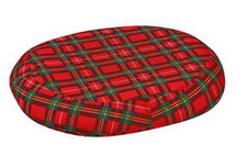 Cushion Foam Ring Plaid 16"